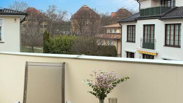 Vue depuis lâhĂ©bergement