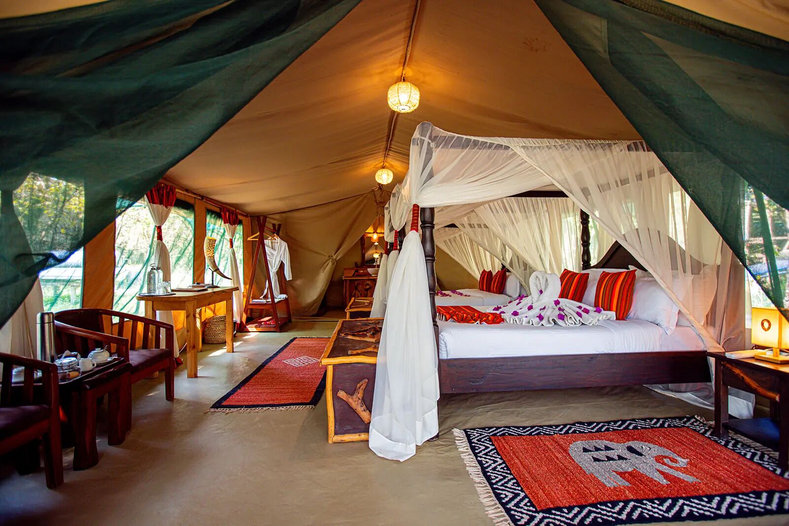 Superior Tent, River View