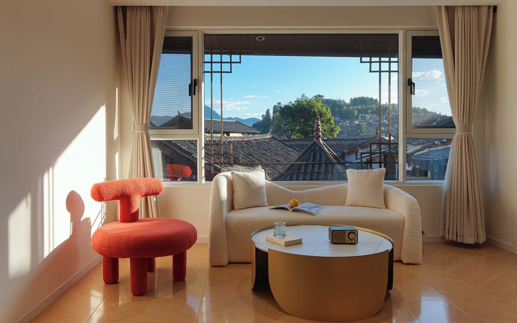 Premier-Doppelzimmer, Hügelblick | Ausblick vom Zimmer