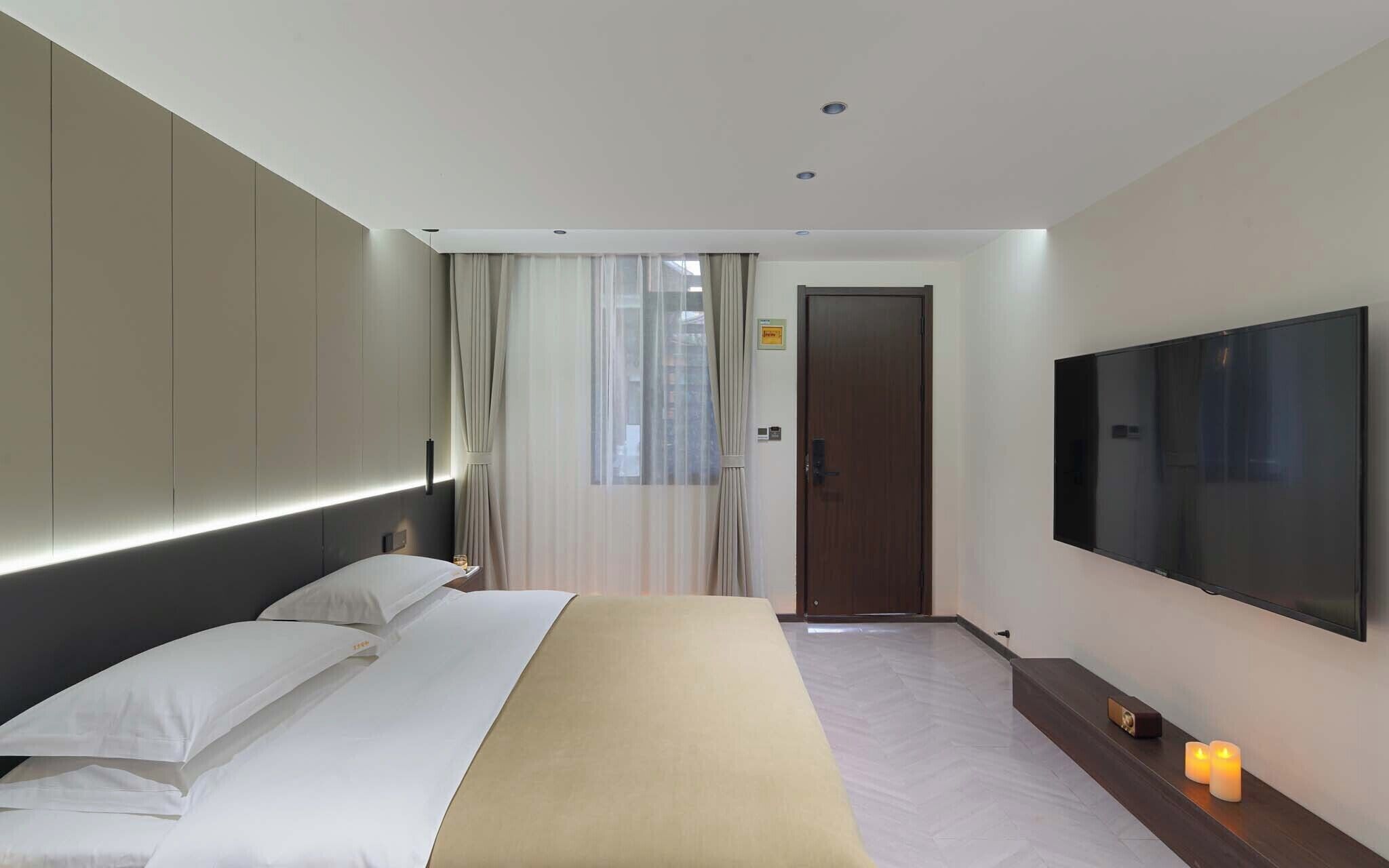 高级双人房, 花园景观