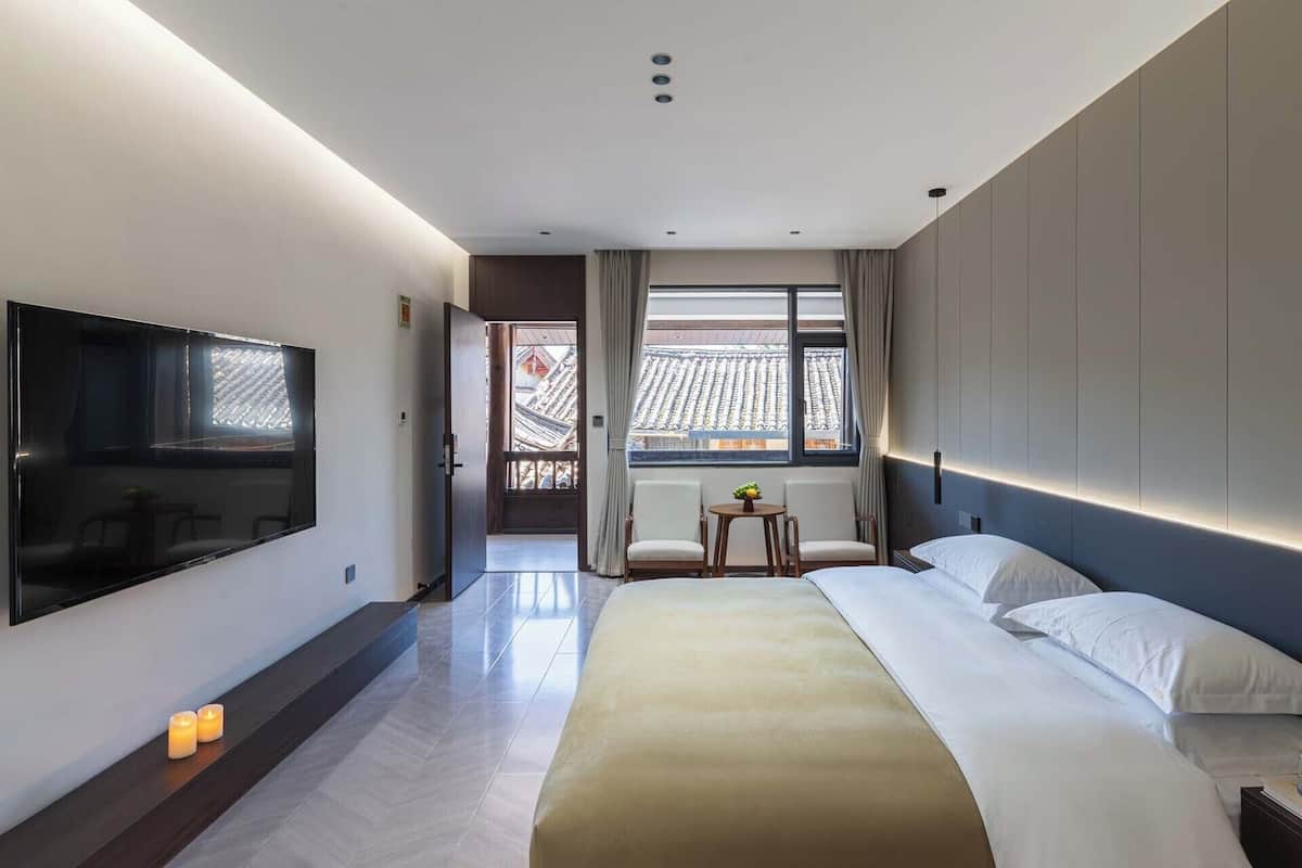 시니어 더블룸, 마당 전망