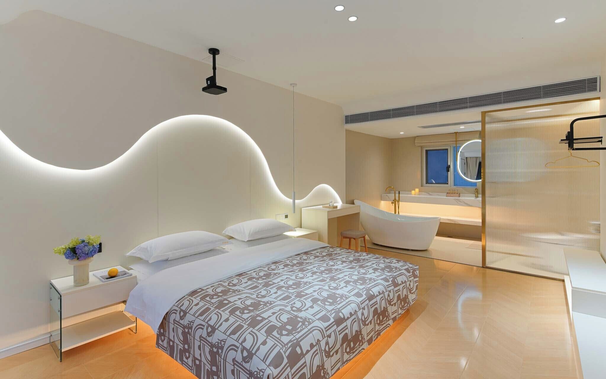 Signature-Doppelzimmer, Gartenblick | Wohnbereich