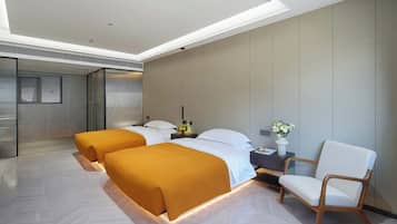 Family Suite, Garden View | Minibar, desk, laptop workspace, blackout curtains