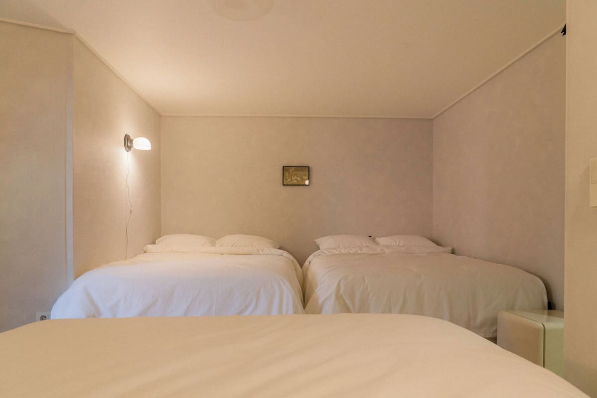 Habitación cuádruple, varias camas, no fumadores, baño privado