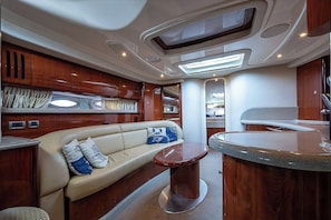 Interior - Family Yacht Stay · Sleeps 6 · Pool, Gym & Beach (Key West)
