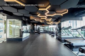 Fitness facility - Stunning 38th Floor Skyline View Milano  (Makati)