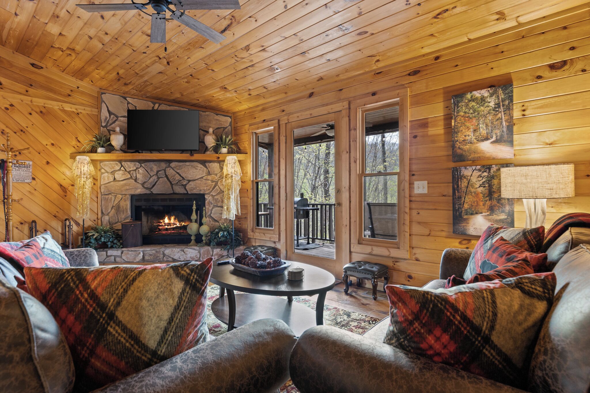 Área de sala de estar