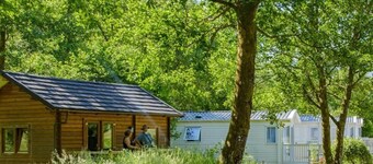 Log Cabin - with log burner on decking