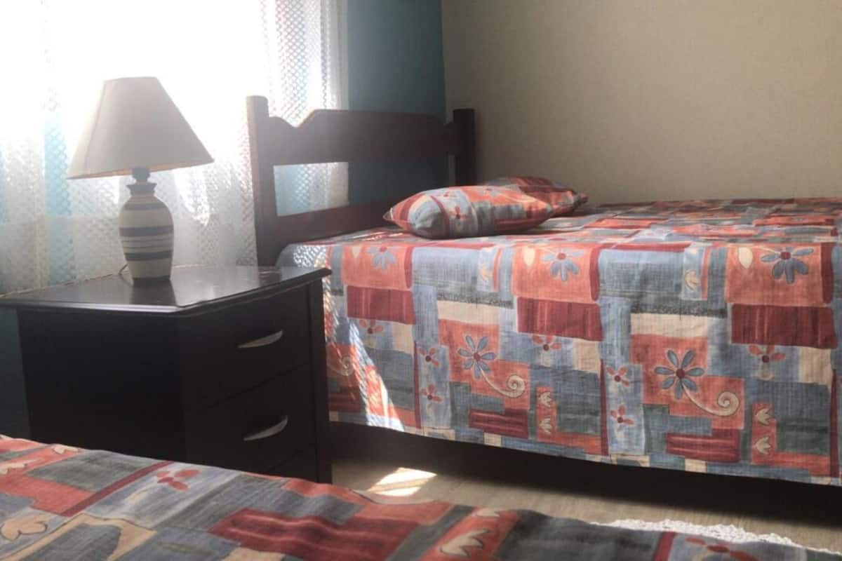 家庭雙人房, 花園景