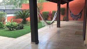Terrace/patio - Pousada Allmar (Bertioga)
