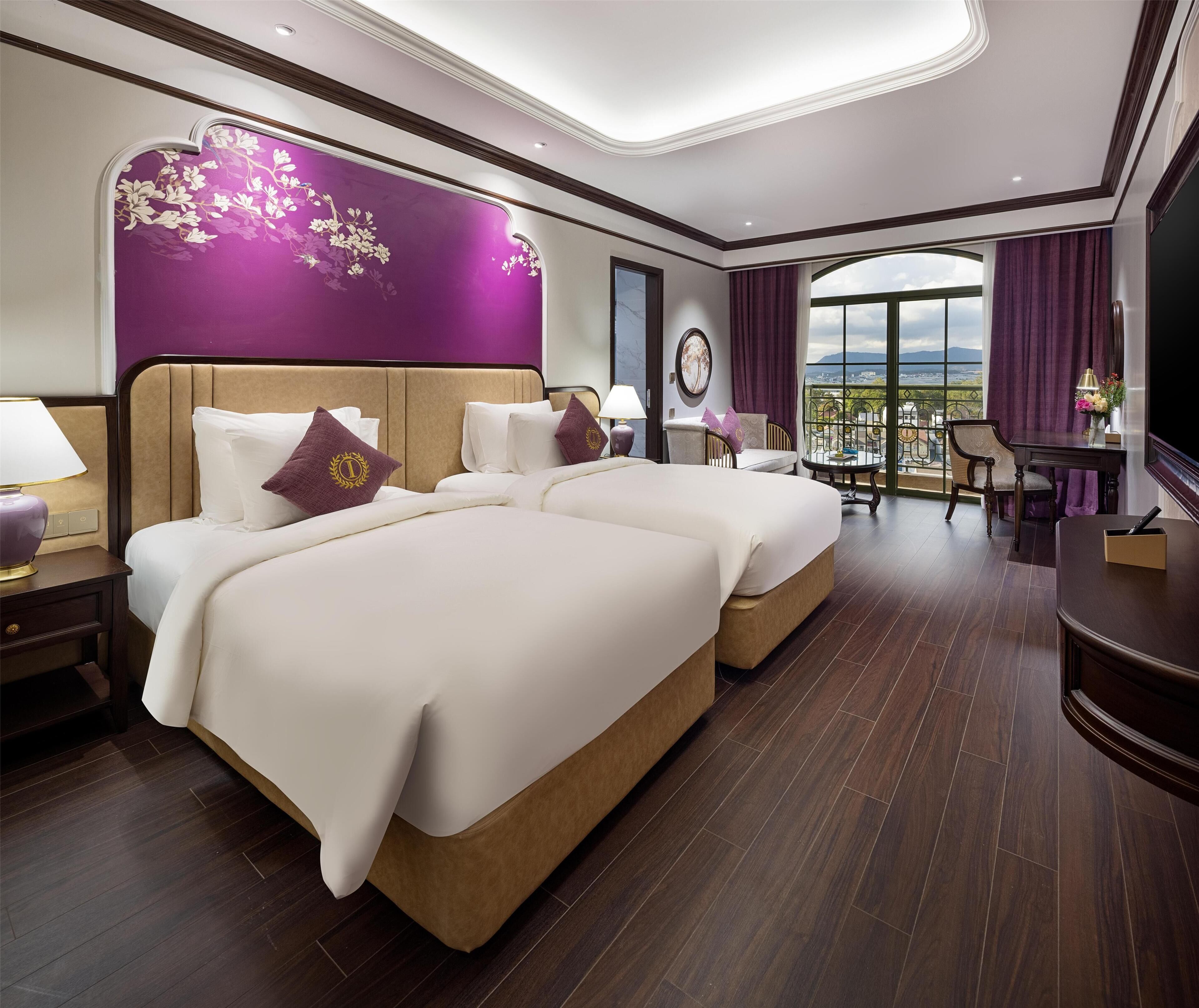 Standard Room, 2 Katil Bujang (Single), Balcony, Corner