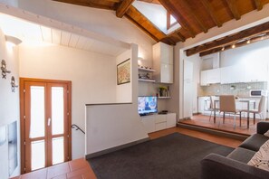 Living area - Apartments Florence - Boboli Balcony Rooftop View Florence City Center (Firenze)