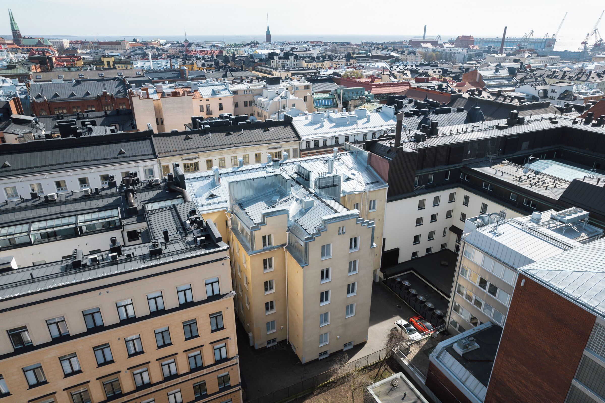 Voorkant van accommodatie