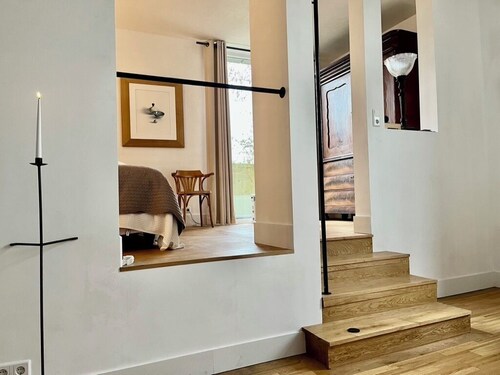 5 minutes from the Wadden Sea!  B&B with walled monastery garden.