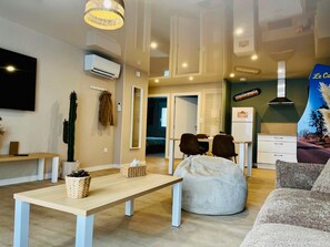 Superior-Apartment | Wohnbereich