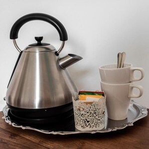 Double Room, Shared Bathroom | Coffee and/or coffee maker