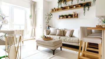 Comfort Apartment, River View | Living area