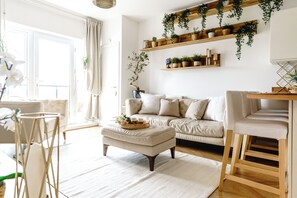 Apartament Comfort, vistes al riu | Sala d'estar