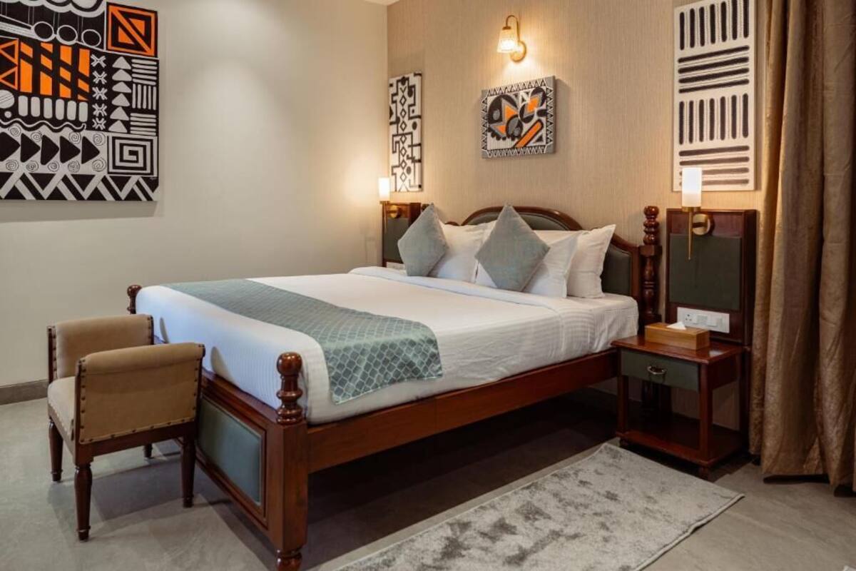 Suíte lua de mel, vista para o jardim