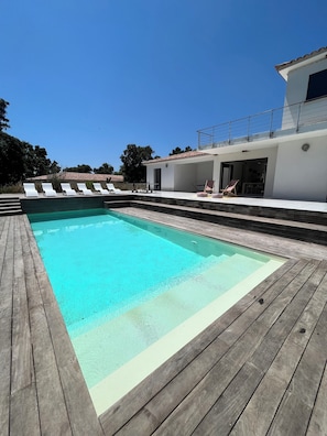 Pool - Villa Corse du Sud Direct Access Lavu Santu Beach (Zonza)