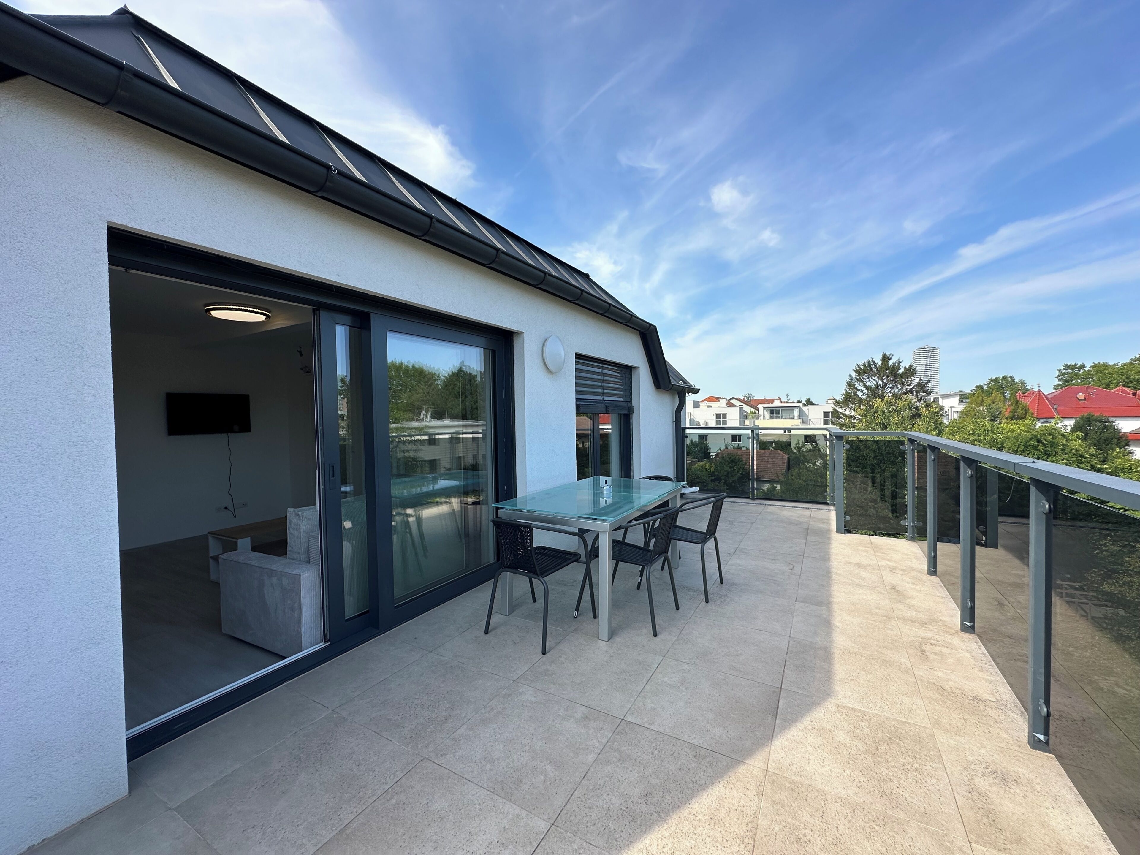 Deluxe-Apartment | Terrasse/Patio