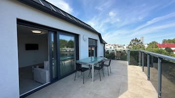 Deluxe-Apartment | Terrasse/Patio
