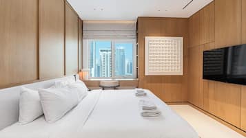 Deluxe-Apartment, 2 Schlafzimmer, Balkon, Seeblick