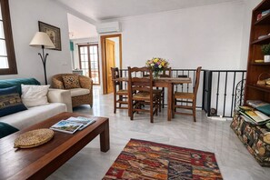 Apartment, 3 Bedrooms, Smoking, Balcony | Living room - Charming 3-bedroom Apartment in Scenic Frigiliana (Frigiliana)