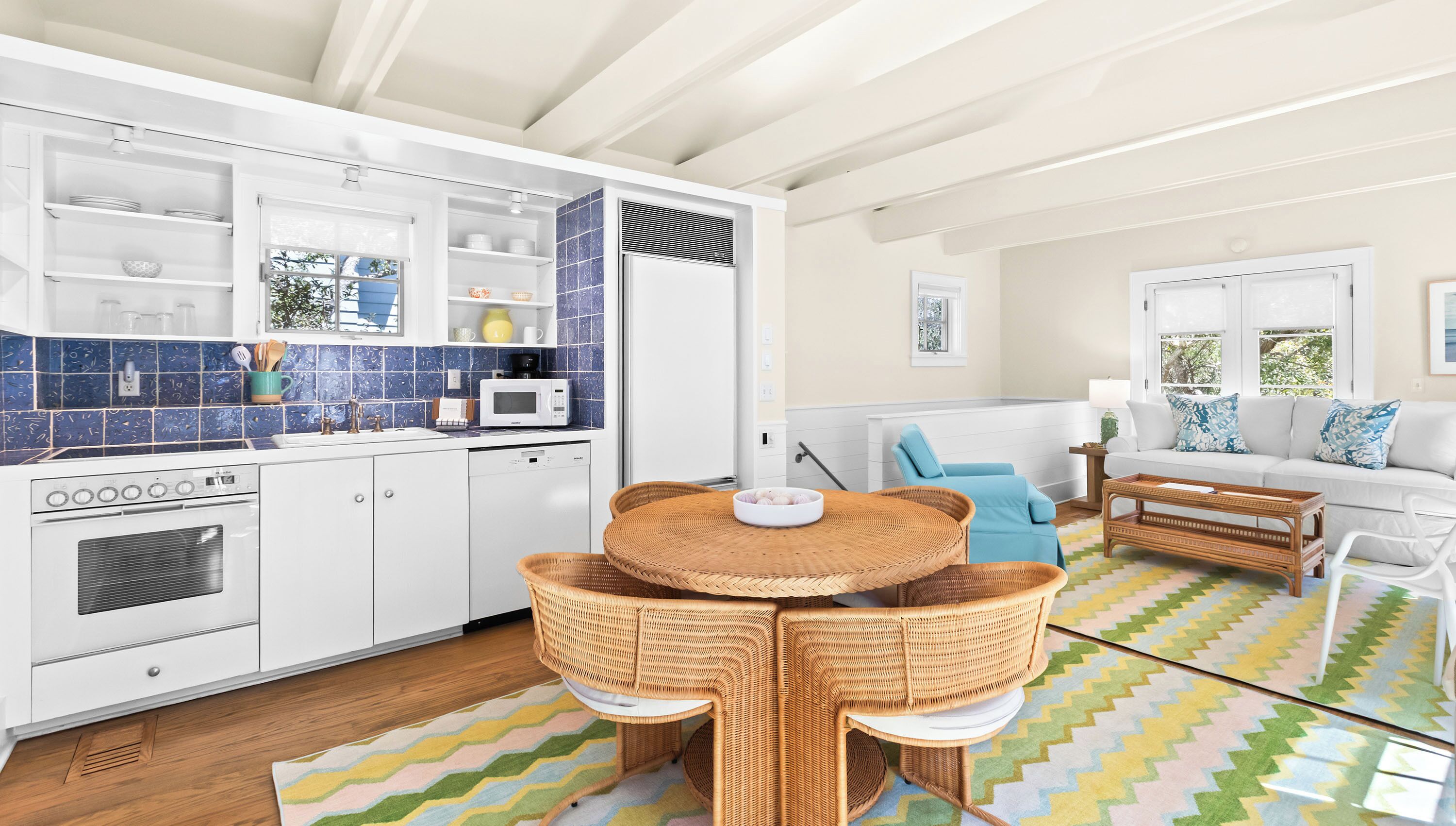 Unwind in your bright, open-plan retreat