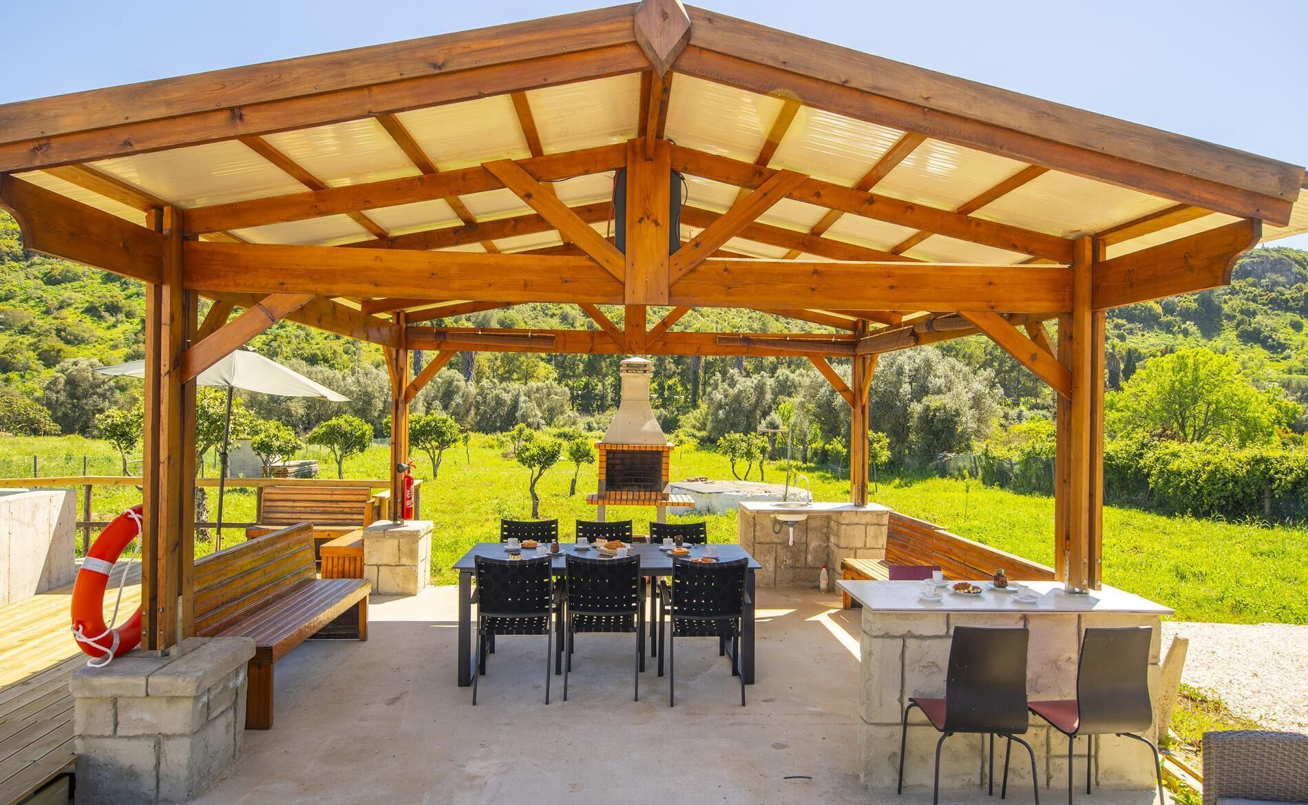 Udendørs spisemuligheder