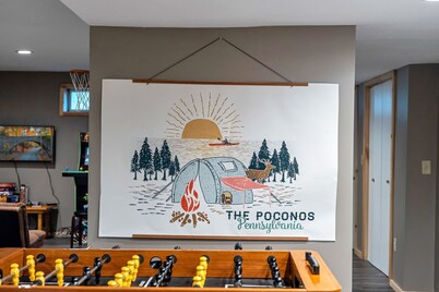 Waterfront Family Getaway w Hot Tub Game Room