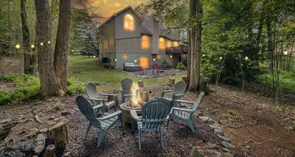 Spa Retreat With Hot Tub Sauna and Game Rooms