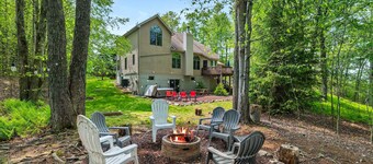 Spa Retreat With Hot Tub Sauna and Game Rooms