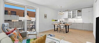Shiny Stay with Balcony & Private Parking