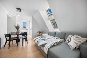 Living area - Castle and Danube View Apartment (Bratislava - Old Town)