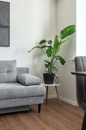 Living area - Panorama Apartment & Terrace in Bratislava Center (Bratislava - Old Town)