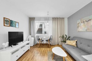 Living area - Stylish Designer Stay (Bratislava)