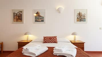 Wifi gratis y ropa de cama