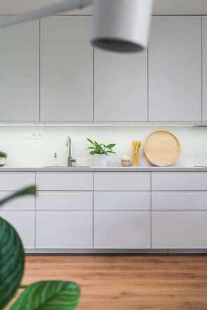 Interior - Bright Design City Loft with Balcony (Bratislava)