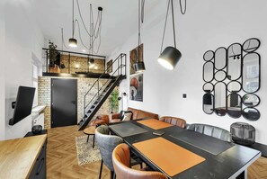 Dining - Central Designer Loft - Modern & Chic (Bratislava - Old Town)