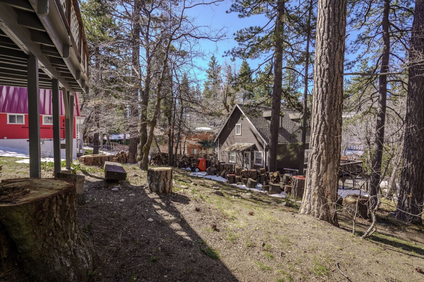 Overnattingsstedets uteområder