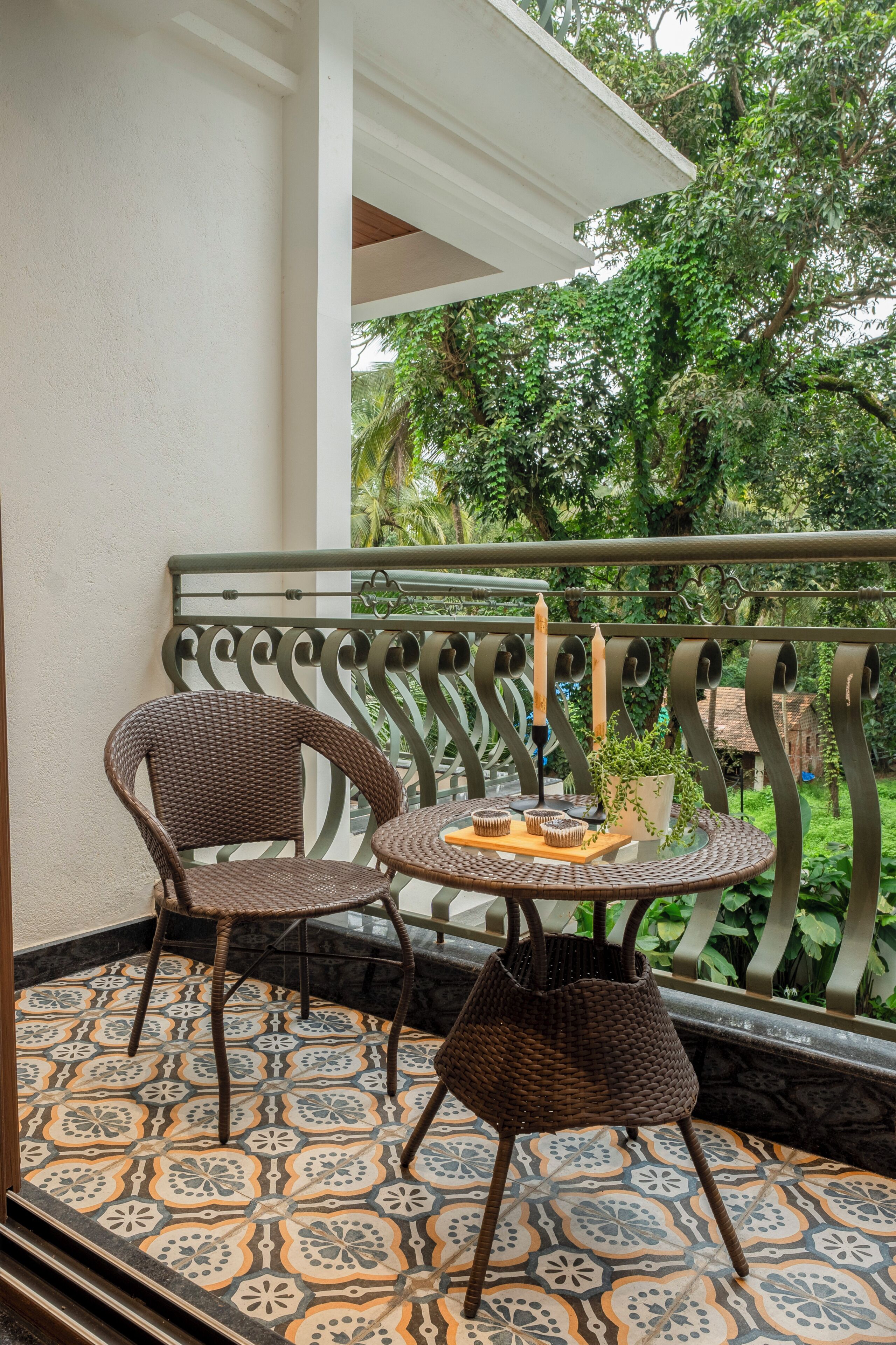 Apartment, 2 Bedrooms, Balcony | Property grounds