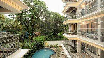 Apartment, 2 Bedrooms, Balcony | Pool | Outdoor pool