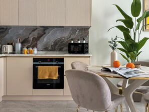 Private kitchen - Qoople Legend A9 Apartment 1+1 in Alanya (Alanya)