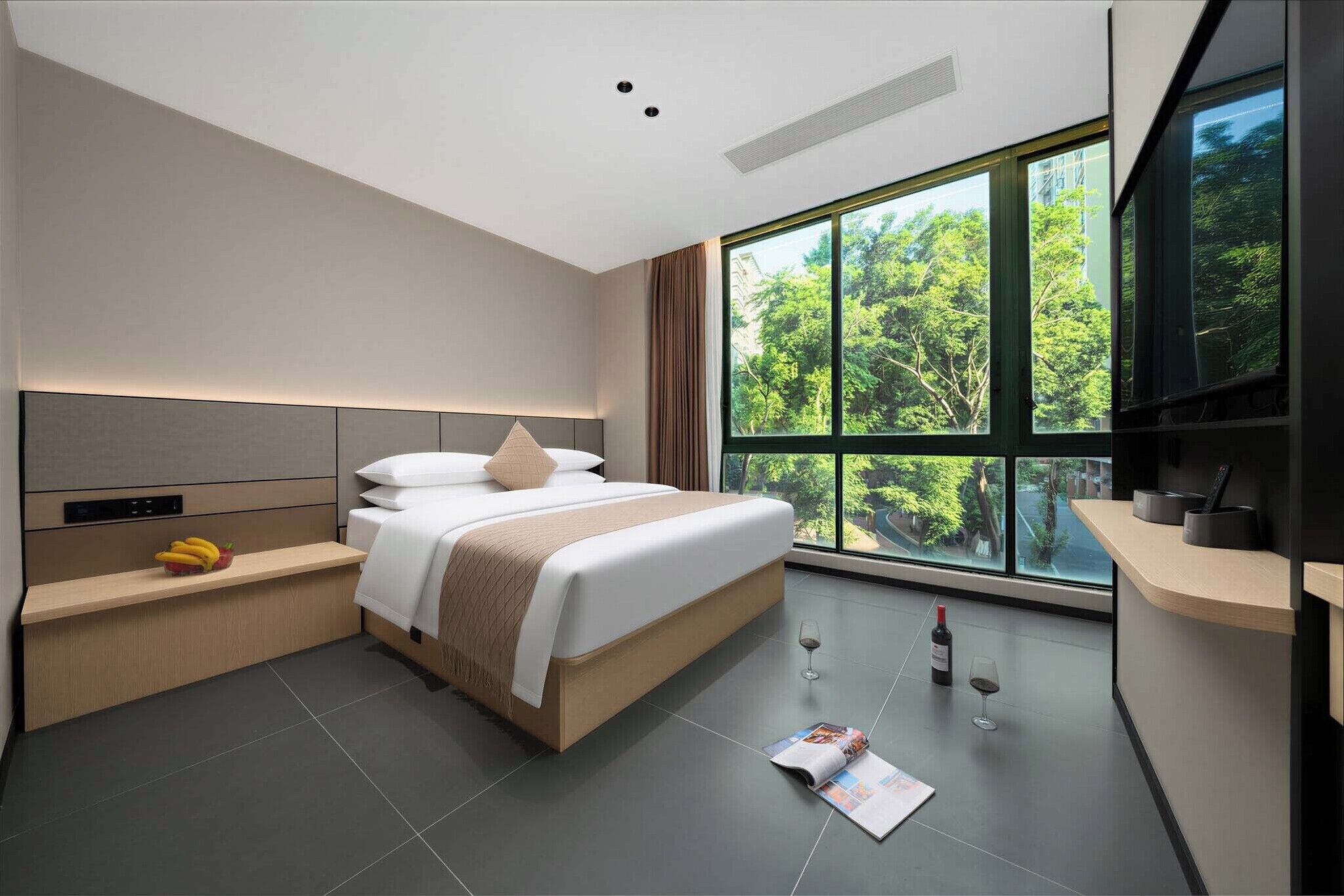 Luxury Double Room, City View | View from room