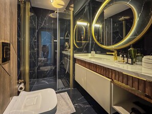 Bathroom - Qoople Excellence C55 Apartment 1+1 in Alanya (Alanya)