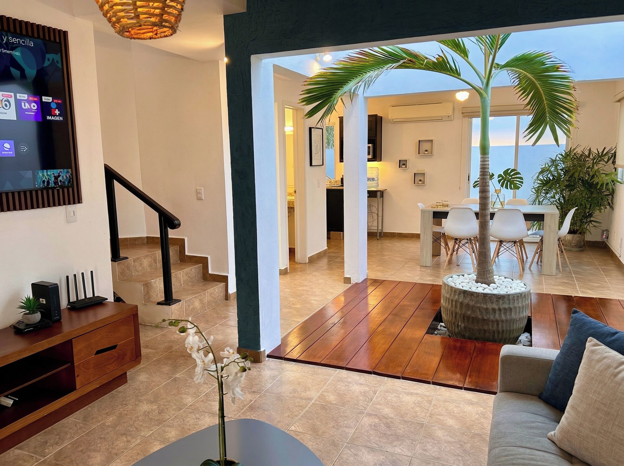 Área de sala de estar