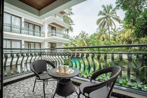 Apartment, 2 Bedrooms, Balcony | Property grounds - Staymaster Veridian Luxury 2BR (Agarvada)