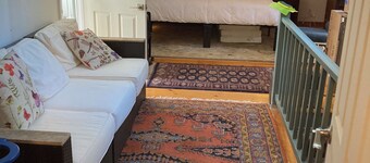 Peaks Island Retreat adjacent to miles of trails and steps from the ocean.