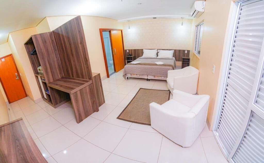 Deluxe suite, balkon, uitzicht op de stad